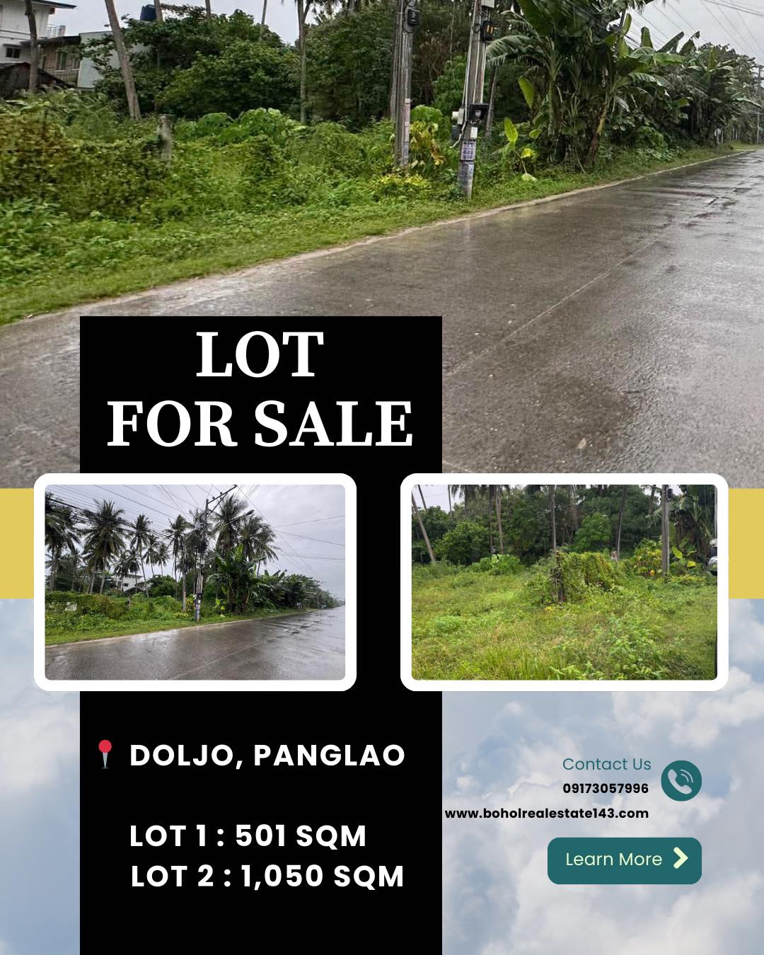 TWO ADJACENT LOTS IN DOLJO PANGLAO